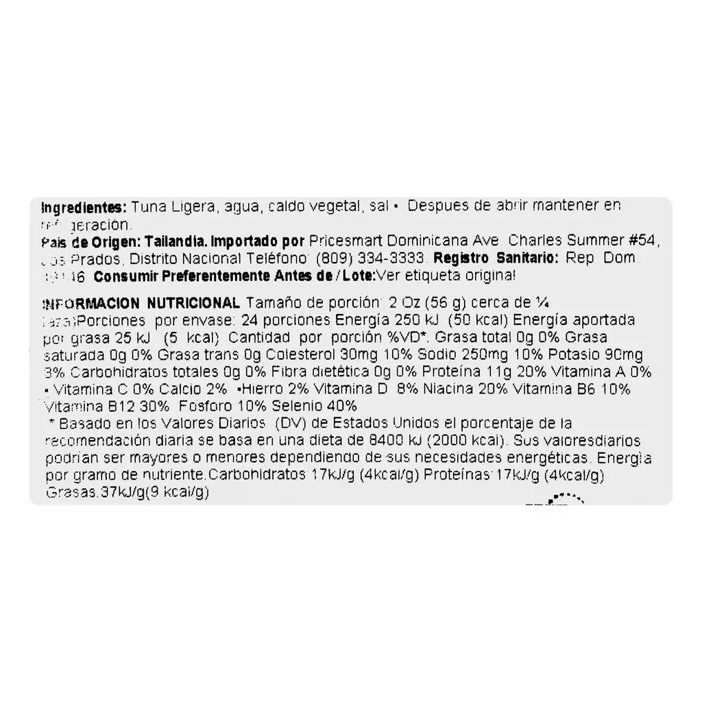 C Bumble Bee Atún en Agua 1.88 kg  66.5 oz REDI MARKET.webp
