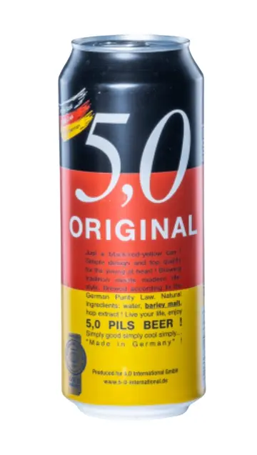 [4055] CERVEZA 5,0 ORIGINAL CRAFT 24/500 ML