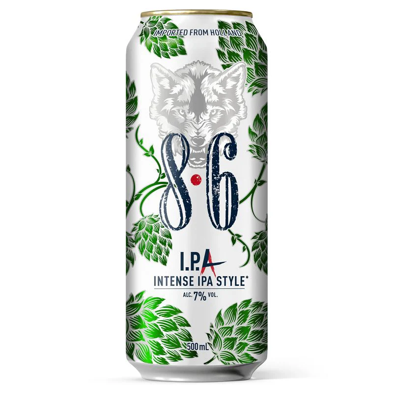 [5637] CERVEZA 8.6 IPL INTENSE 24/500 ML
